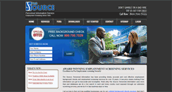 Desktop Screenshot of employment-screening.com
